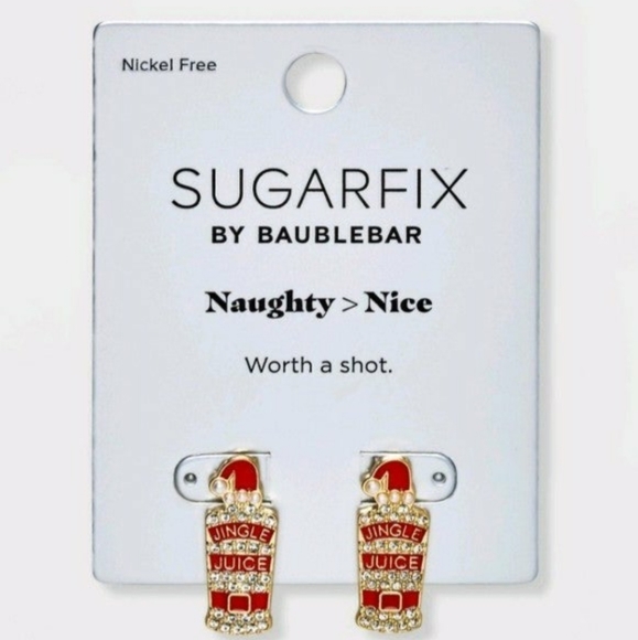 Sugarfix Baublebar Naughty and Nice Earrings NWT - Picture 4 of 6